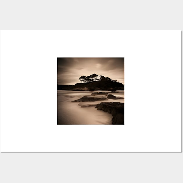 Victorian Coastal landscape Tree Photo Wall Art by druidwolfart